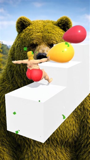 Squeezy Girl Fun Reverse Jumping Gamplay #67 #Fun #shorts