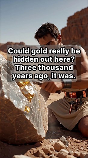 Desert gold, engineered. Ancient Egypt ran an end‑to‑end mine at Jabal Sukari—crushing, washing, smelting—now conserved, moved 3 km; check the link in bio or profile. #ancientegypt #mininghistory #archaeometallurgy | Ancient Egypt Uncovered