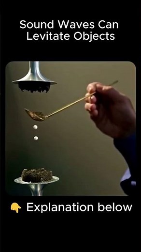 Floating Objects Using Sound 🤯