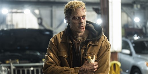 Locked: Bill Skarsgard's a Petty Thief About to Get His Comeuppance in Sneak Peek at New Horror Thriller