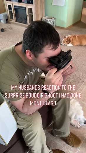 Husband's Reaction to Boudoir Photoshoot - Emotional Viewfinder Moment