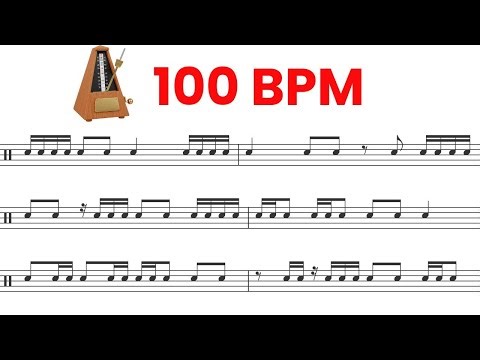 Sight Reading Exercises For Musicians in 100 BPM 🎶🎹