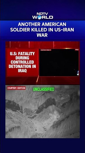 Iran News | Another American Soldier Killed In US-Iran War, Was Detonating Iranian Drone
