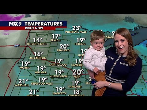 Jennifer McDermed brings family for last day at FOX 9