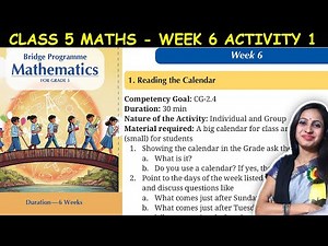 Class 5 Maths Bridge Program Course | Activity 1 for Week 6 | 5th Class NCERT New Maths Book