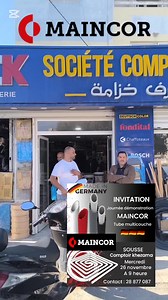 Journée démonstration Comptoir khezama Mr souhaib Sousse #maincor #Multicouche #plomberie #tube #pex | Le Confort Sanitaire plus