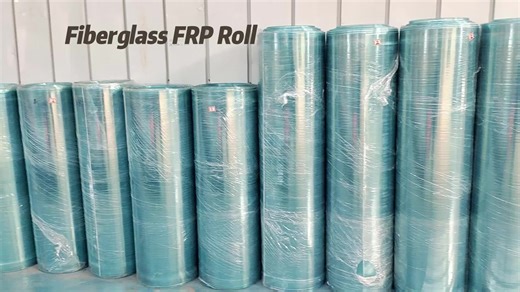 FRP Material 1mm Thick Plastic Fiberglass Flat Sheets FRP Clear Roll for Roofing