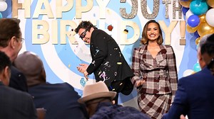 352K views · 6.2K reactions | The Roots (and Demi Lovato) have a very special surprise for Jimmy's 50th birthday 藍 | The Tonight Show Starring Jimmy Fallon | Facebook