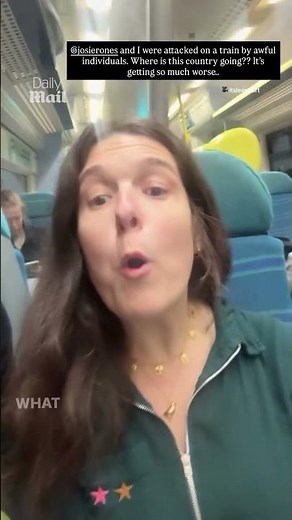 Comedian Rosie Jones attacked on a train