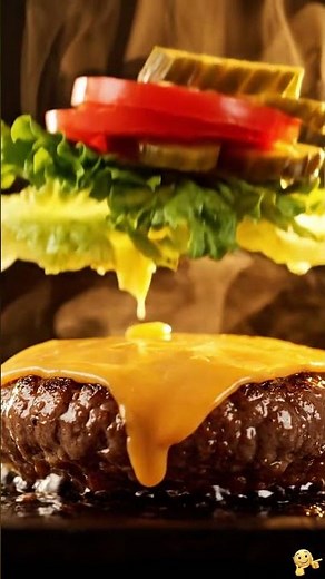 Cinematic Burger Reveal | The Art of Flavor 🍔🔥