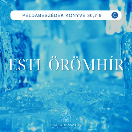 ESTI ÖRÖMHÍR - 2025.12.29 #Családpásztor #CsaládpásztorEvangelizációsSzolgálat #ÖrömhírrelSzolgálunk #EstiÖrömhír | Családpásztor Evangelizációs Szolgálat