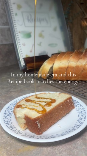 Such a cozy space for all of our favorite handwritten recipes 🥯 #recipebook #handwrittenrecipe #kitchenessentials #recipejournal #kitchenfinds