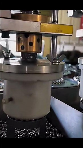 “자동 볼 베어링 조립 기계 ⚙️🤖 | 정밀 엔지니어링 실습” #엔지니어링 #기계작업