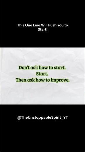 The Truth About Taking the First Step #motivation #successmindset