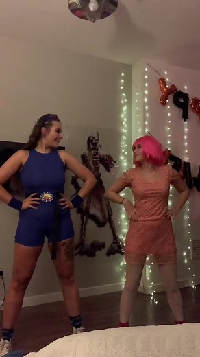 Lazy Town Stephanie and Sportacus Costume Fun