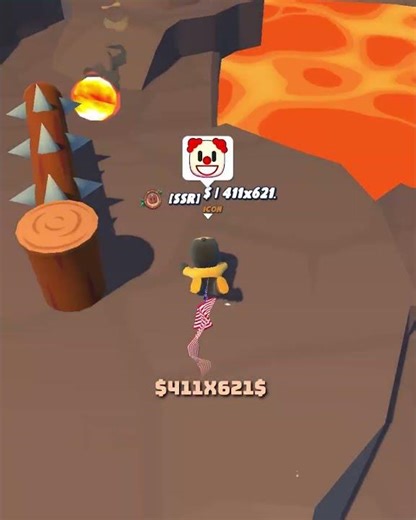 1 vs 30 Lava Rush!