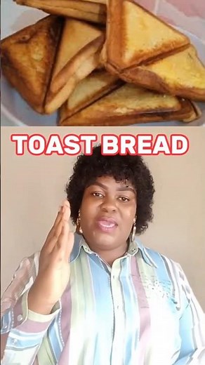 How to sign Toast Bread #signlanguage #nigeriasignlanguage