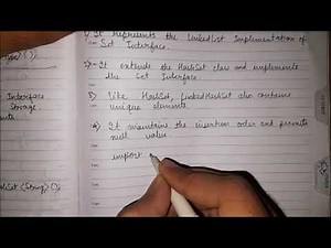 Linked HashSet in Java