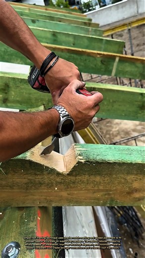 Roof Framing Trick That Delivers Perfect Beam Alignment Every Time!