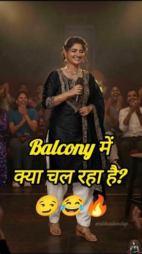 😏 वॉर्डन बोला — क्या नीचे की हवा fresh नहीं है? 😂🤣🔥 Nisha Standup Comedy #standupshorts #comedy