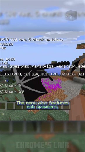 The Secret DEBUG MENU Hidden in Console Minecraft...