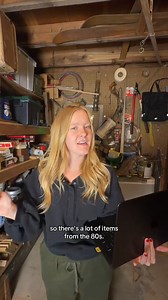 Looking for a Stranger Things prop in my basement 👀 #TreasureHouse #basement | Chloeisag