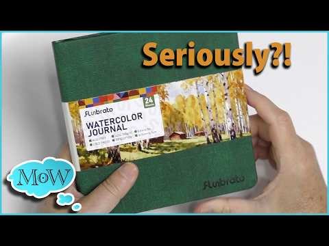 Even MORE 100% Cotton Watercolor Sketchbooks! So Many Choices Now!