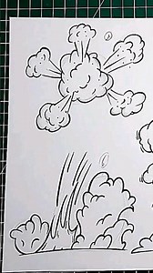 Comment dessiner une explosion cartoon #dessinfacile #tutodessin #artcréatif