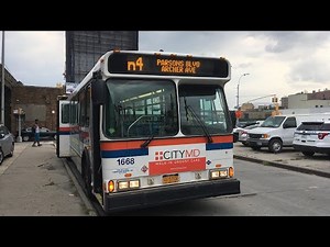 ᴴᴰ NICE Bus: 2004 Orion V CNG In Action on the N4 Bus