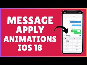 Add TEXT Animations to iPhone Messages in 2 Minutes! | Add Effects to Messages iPhone