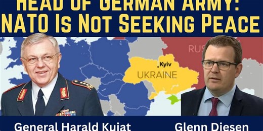 General Harald Kujat: NATO's Attempt to Defeat Russia Destroys Ukraine