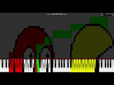 Dark MIDI - PAC-MAN INTERMISSION THEME 334,400 NOTES!!!
