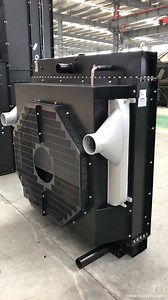 DOOSAN DP180LA(B)-1 Radiator For Diesel Generator Set | Weichuang Radiator