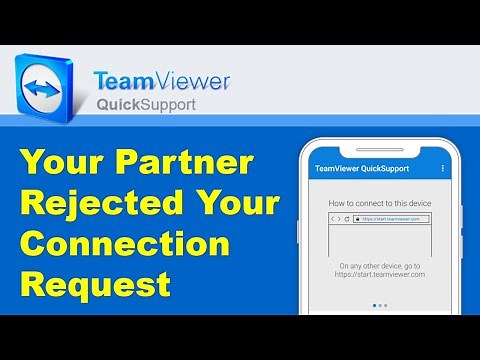 Teamviewer Your Partner Rejected Your Connection Request