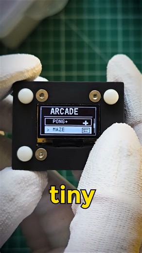 This Handheld Console Turned Out Perfect #diy #gaming #retro