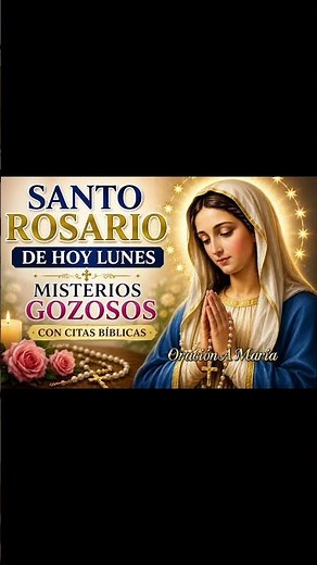 🙏 Today's Holy Rosary Monday | Joyful Mysteries