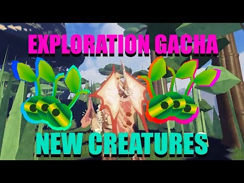 NEW EXPLORATION GACHA | HOW TO FIND CAPSULES | NEW CREATURES | Roblox Creatures of Sonaria update