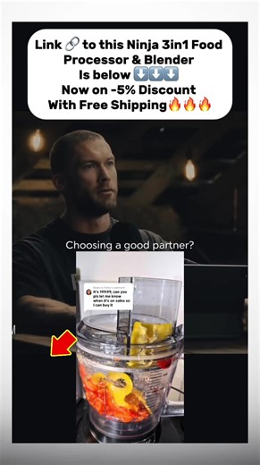 Click the link 🔗 to check out this amazing Ninja 3-in-1 Food Processor & Blender | 5 Automatic Programs: Blend, Max Blend, Chop, Mix, Puree | 1.8L Bowl, 2.1L Jug, 700ml Cup | Dishwasher Safe Parts | Black BN800UK | Now on -5% discount with free shipping🔥🔥🔥 | Follow for more #process #processor #blend #blender #TikTokMadeMeBuyIt