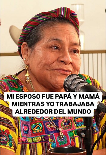 Rigoberta Menchú y su historia en Más Allá del Rosa