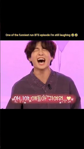 One of the funniest Run BTS episode I'm still laughing 🤣🤣