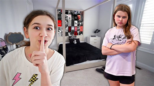 Pranking my sister! Rearranging her room! | JKREW