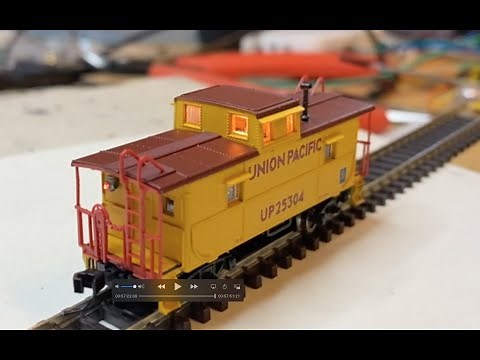 MICRO Caboose LED & Fiber Light Installation
