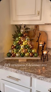 1.8M views · 62K reactions | DIY ornament Christmas tree!! Comment...