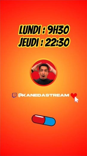 Nouveau planning de stream ! 🔥 #twitch #gaming #pourtoi #gameplay #anime