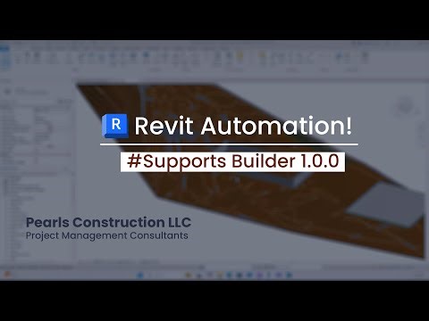Automatic Hangers Creation in Revit | Supports Builder Add-In