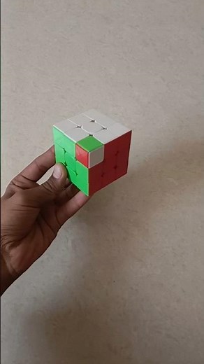 HOW TO SOLVE TWISTED CORNER | 3X3 RUBIX'S CUBE