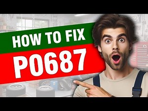 P0687 ECM/PCM Power Relay Control Circuit High 🟢 Trouble Code Symptoms Causes Solutions