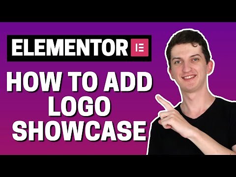 How To Add Logo Showcase Of Clients In Elementor