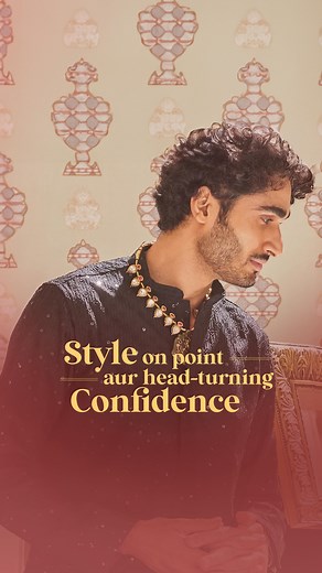 Manyavar on Instagram: "This wedding season, make every look count. From the groom to his squad, find styles that define confidence and elegance for every wedding moment. Discover the collection at www.manyavar.com or visit your nearest store. #Manyavar #Menswear #IndianWear #CelebrationWear #ModernMaharaja"
