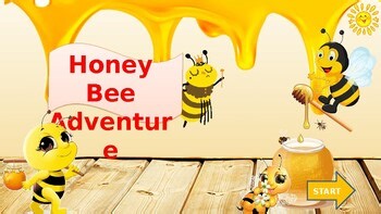 Buzzing Bee PowerPoint Quiz Game|  Back to school game (Editable   Music).